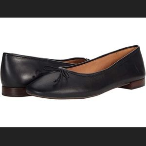 Madewell Adelle Ballet Flat in Leather NWOB